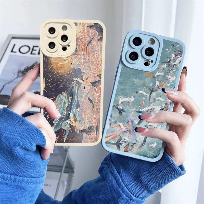 Mysterious Oriental Myths Legends Mythical Animals Totem Soft Silicon Case for iPhone 11 13 12 14 Pro Max X XS XR 7 8 Plus Shell
Mysterious Oriental Myths Legends Mythical Animals Totem Soft Silicon Case for iPhone 11 13 12 14 Pro Max X XS XR 7 8 Plus Shell