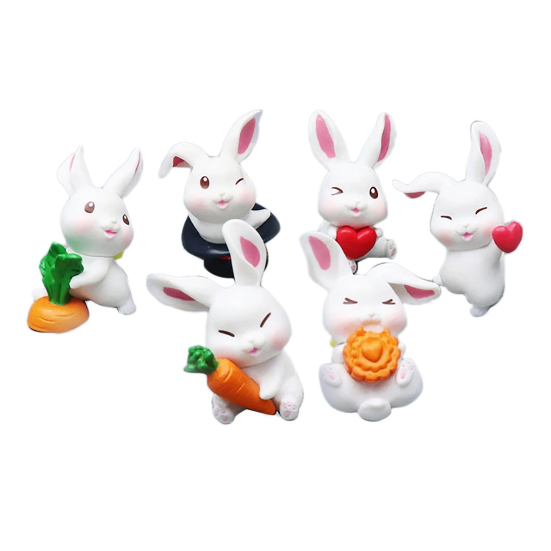 Simulation Mini Animal Carrot Rabbit Rabbit Cute Cartoon Doll Static Model Decoration Toy Decorative Miniatures B
Simulation Mini Animal Carrot Rabbit Rabbit Cute Cartoon Doll Static Model Decoration Toy Decorative Miniatures B