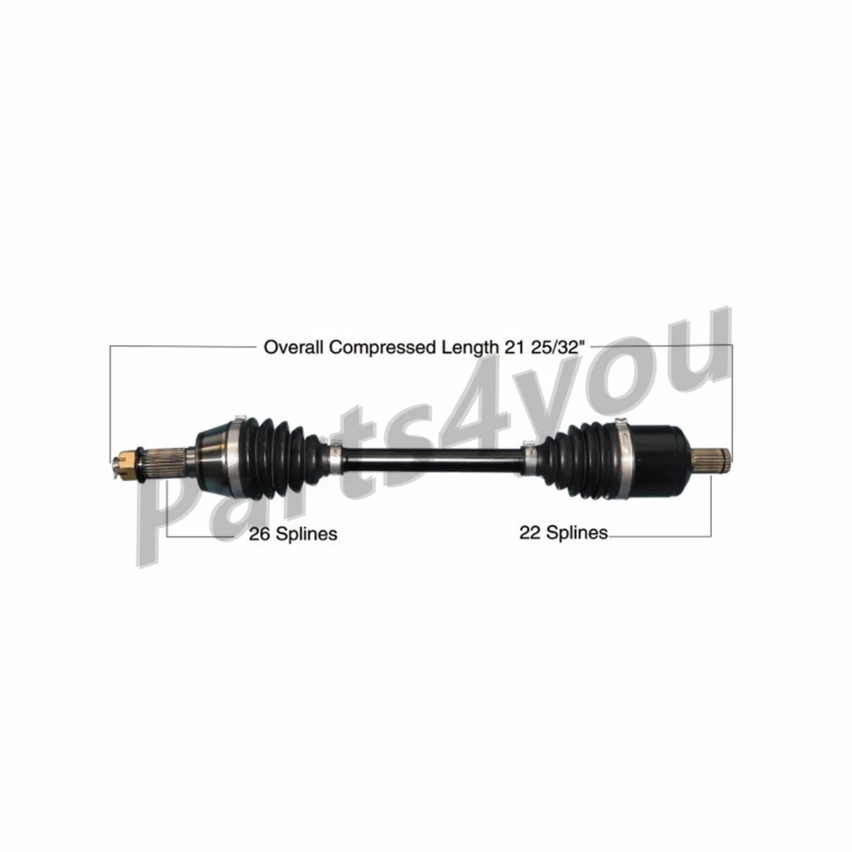 Heavy Duty Front Left / Right Drive Shaft Front Axle with CV Joint for Polaris Scrambler 850 1000 XP Sportsman 550 POL-6015HD
Heavy Duty Front Left / Right Drive Shaft Front Axle with CV Joint for Polaris Scrambler 850 1000 XP Sportsman 550 POL-6015HD