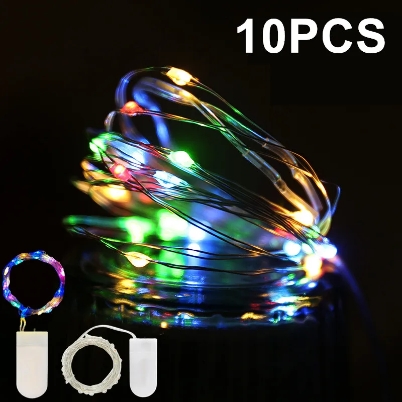 10pcs Garden Lamp LED Fairy Lamp Copper Wire Lights 1/2M Party Decoration Holiday Christmas Lamp String for Wedding Xmas Garland
10pcs Garden Lamp LED Fairy Lamp Copper Wire Lights 1/2M Party Decoration Holiday Christmas Lamp String for Wedding Xmas Garland