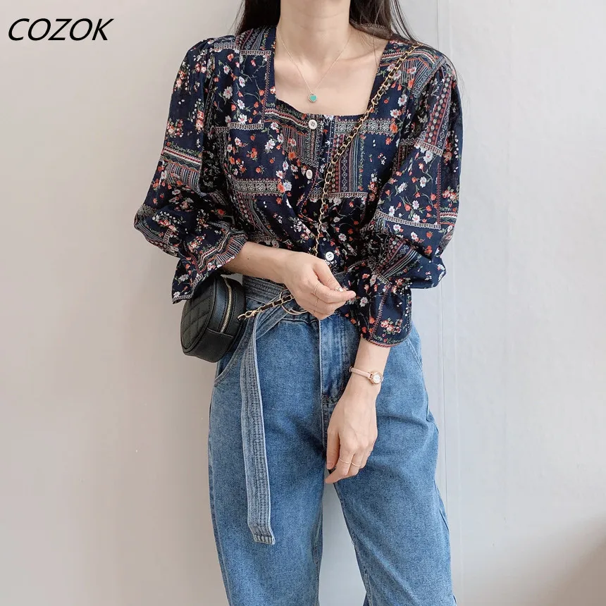 Print Floral Loose Pullover Pleated Blouse Women Casual Office Vintage Elegant Chic Long Sleeve Ladies Blouses
Print Floral Loose Pullover Pleated Blouse Women Casual Office Vintage Elegant Chic Long Sleeve Ladies Blouses