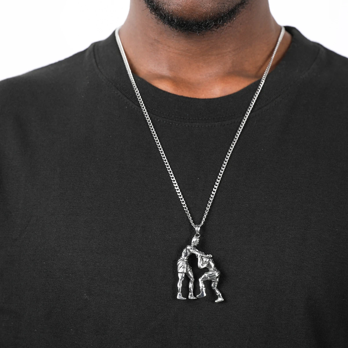 US7 Retro Wrestling Battle Pendant Necklace Hip Hop Punk Necklace Fitness Wrestling Necklace Rapper Party Jewelry Accessories
US7 Retro Wrestling Battle Pendant Necklace Hip Hop Punk Necklace Fitness Wrestling Necklace Rapper Party Jewelry Accessories