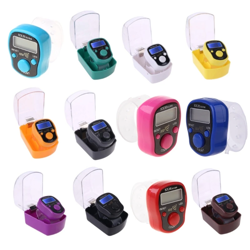 Hand Tally Counter Digital Display Mini LCD Electronic Finger Counters Mechanical Manual Clicker Tasbhee Tasbih Gift
Hand Tally Counter Digital Display Mini LCD Electronic Finger Counters Mechanical Manual Clicker Tasbhee Tasbih Gift