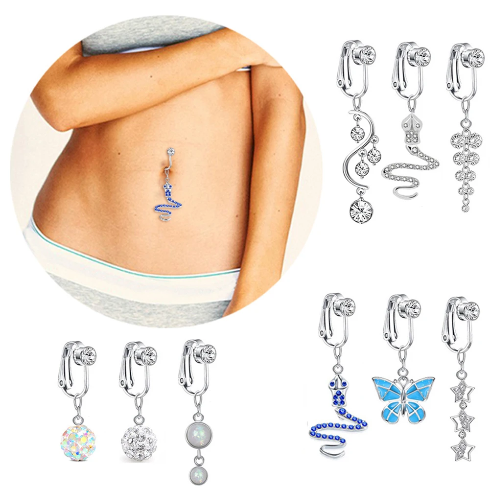 Star Fake Belly Button Ring Fake Belly Piercing Butterfly Clip On Umbilical Navel Pircing Butterfly Cartilage Earring Clip
Star Fake Belly Button Ring Fake Belly Piercing Butterfly Clip On Umbilical Navel Pircing Butterfly Cartilage Earring Clip