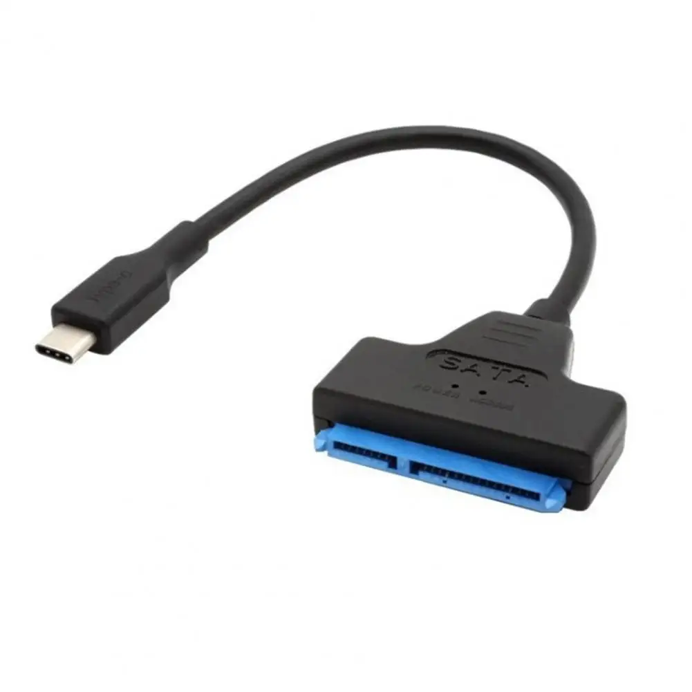 Hard Drive Cable High Speed Driver-free Expand Storage USB3.1 Type-C to SATA 22pin Hard Disk HDD Convert Cable for 2.5 Inch SSD
Hard Drive Cable High Speed Driver-free Expand Storage USB3.1 Type-C to SATA 22pin Hard Disk HDD Convert Cable for 2.5 Inch SSD