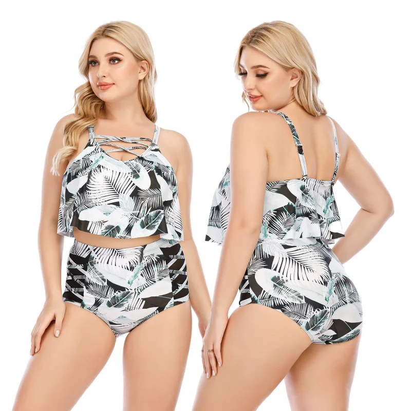 2022 Woman Plus Size Swimsuit High Waist L-4XL Bikini Big Women Bathing Suits Floral Vintage Female Sexy Bather Swimwear
2022 Woman Plus Size Swimsuit High Waist L-4XL Bikini Big Women Bathing Suits Floral Vintage Female Sexy Bather Swimwear
