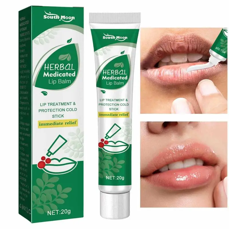 

Натуральный травяной бальзам для губ 20 г, увлажняющий увеличивающий блеск для губ, помады для макияжа, прозрачный бальзам для губ, косметика для сухих и потрескавшихся губ