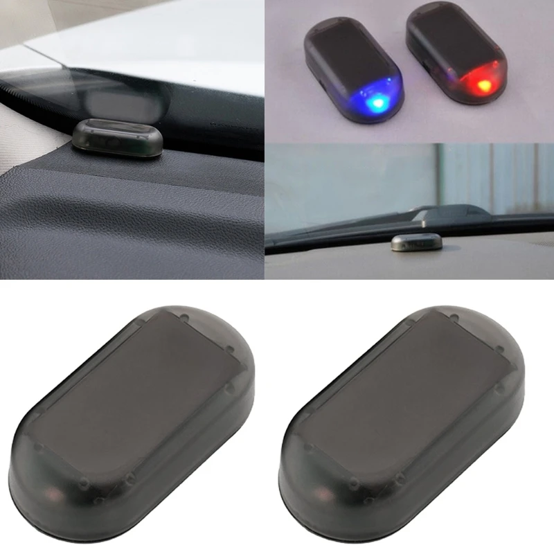 2Pcs Solar Powered Car Alarm System,Vehicle LED Light Anti-Theft Flash Blinking Lamp,LED Flashing Security Light, Blue+R
2Pcs Solar Powered Car Alarm System,Vehicle LED Light Anti-Theft Flash Blinking Lamp,LED Flashing Security Light, Blue+R