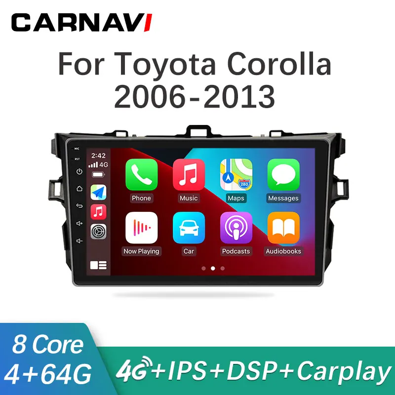 2Din Android Car Stereo Radio For Toyota Corolla E140/150 2006-2013 Multimedia Player Navigation GPS Carplay Autoradio Head Unit
2Din Android Car Stereo Radio For Toyota Corolla E140/150 2006-2013 Multimedia Player Navigation GPS Carplay Autoradio Head Unit