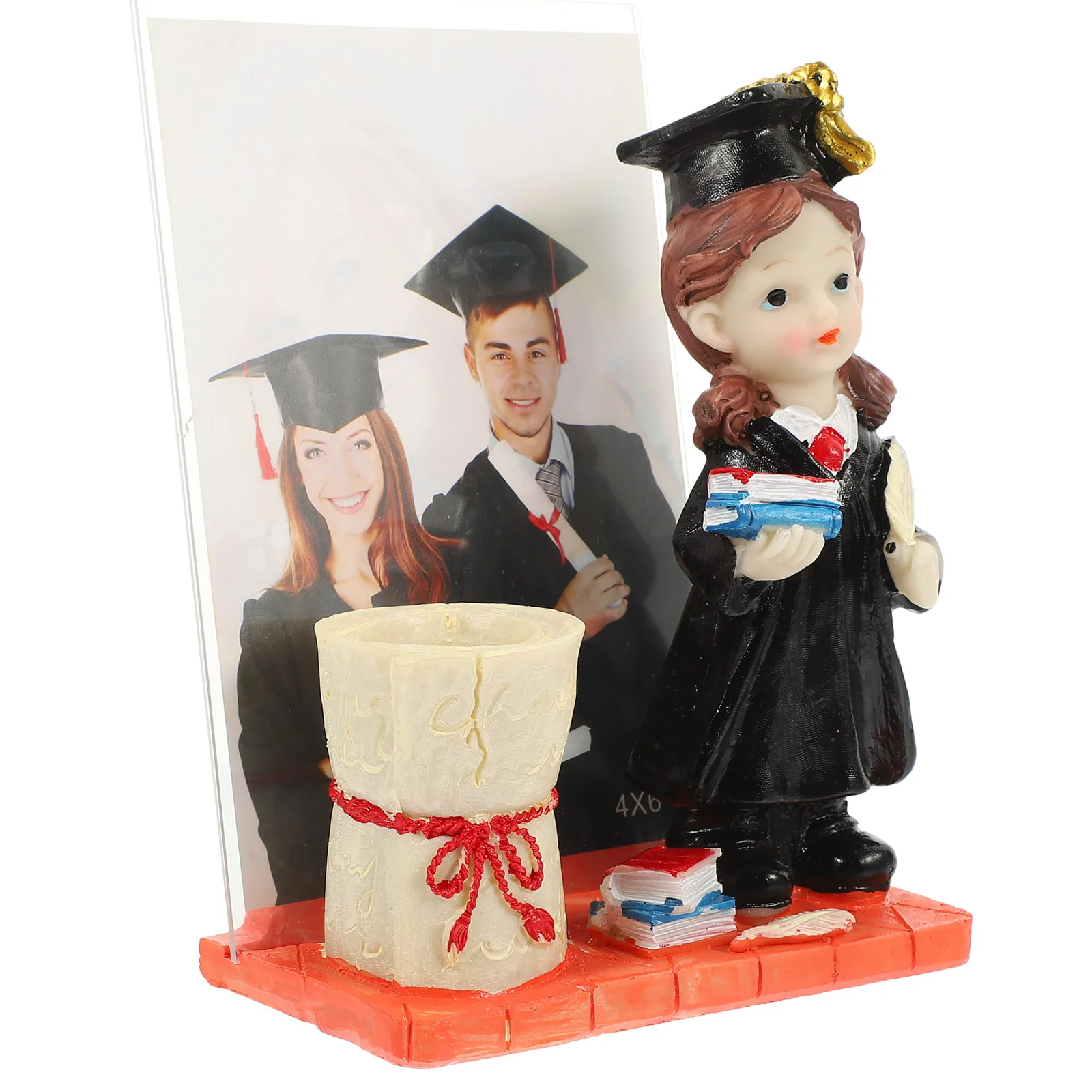 Graduation Figure Decoration Office Pen Container Student Stationery Holder Desktop Organizer Cup
Graduation Figure Decoration Office Pen Container Student Stationery Holder Desktop Organizer Cup