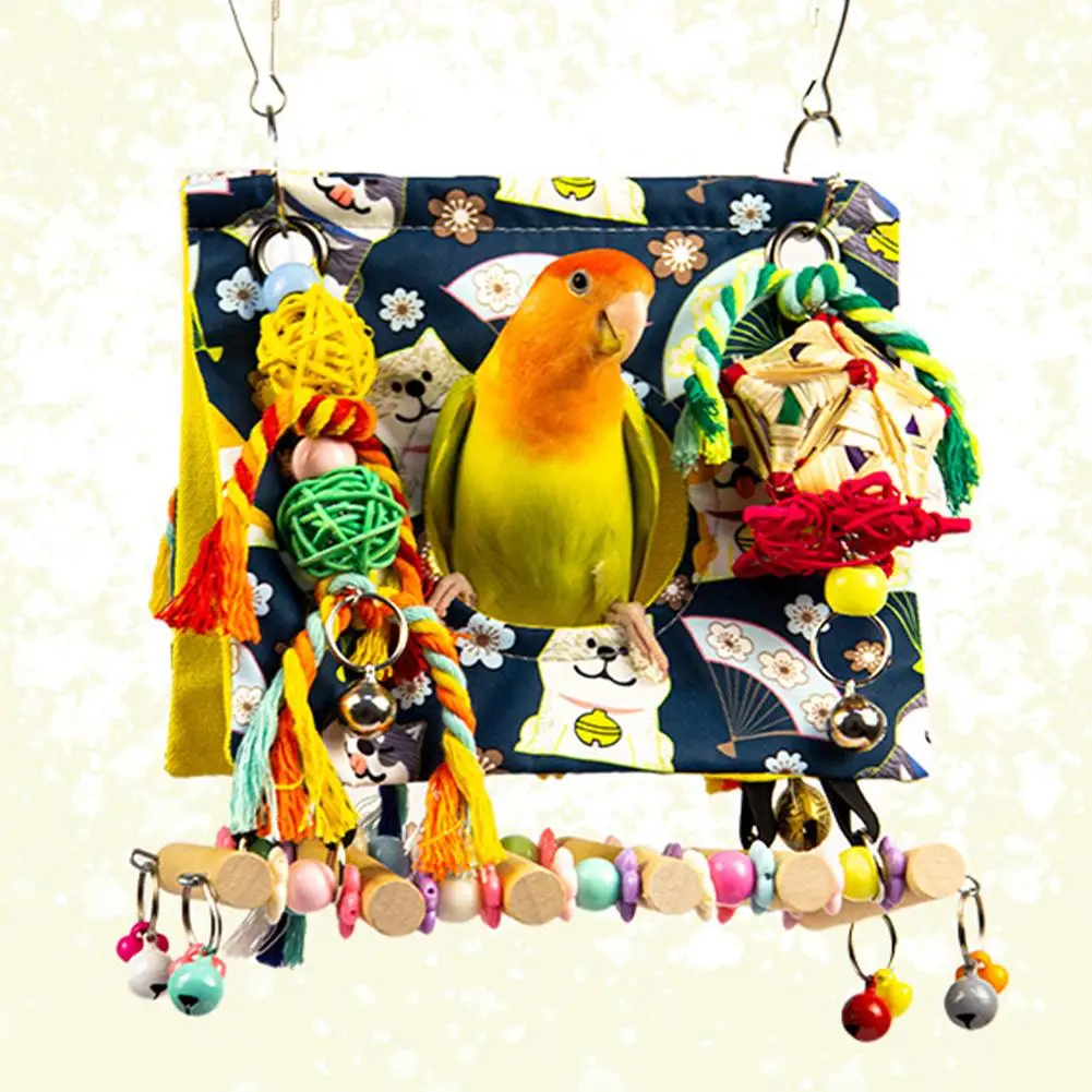 Bird Toys Bird Foraging Toys Colorful Chew Climbing Toys Climbing Hanging Mat For Parakeets Finches Budgies Cockatiels
Bird Toys Bird Foraging Toys Colorful Chew Climbing Toys Climbing Hanging Mat For Parakeets Finches Budgies Cockatiels
