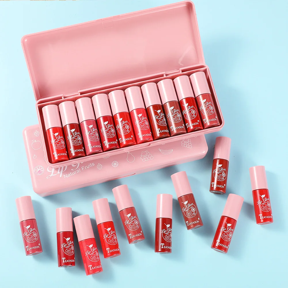 10pcs Pearlescent Glitter Shiny Lipsticks Kit Moisturizing Matte Lipstick Lip Glaze Gloss Makeup Gifts For Women Liquid Lipstick
10pcs Pearlescent Glitter Shiny Lipsticks Kit Moisturizing Matte Lipstick Lip Glaze Gloss Makeup Gifts For Women Liquid Lipstick