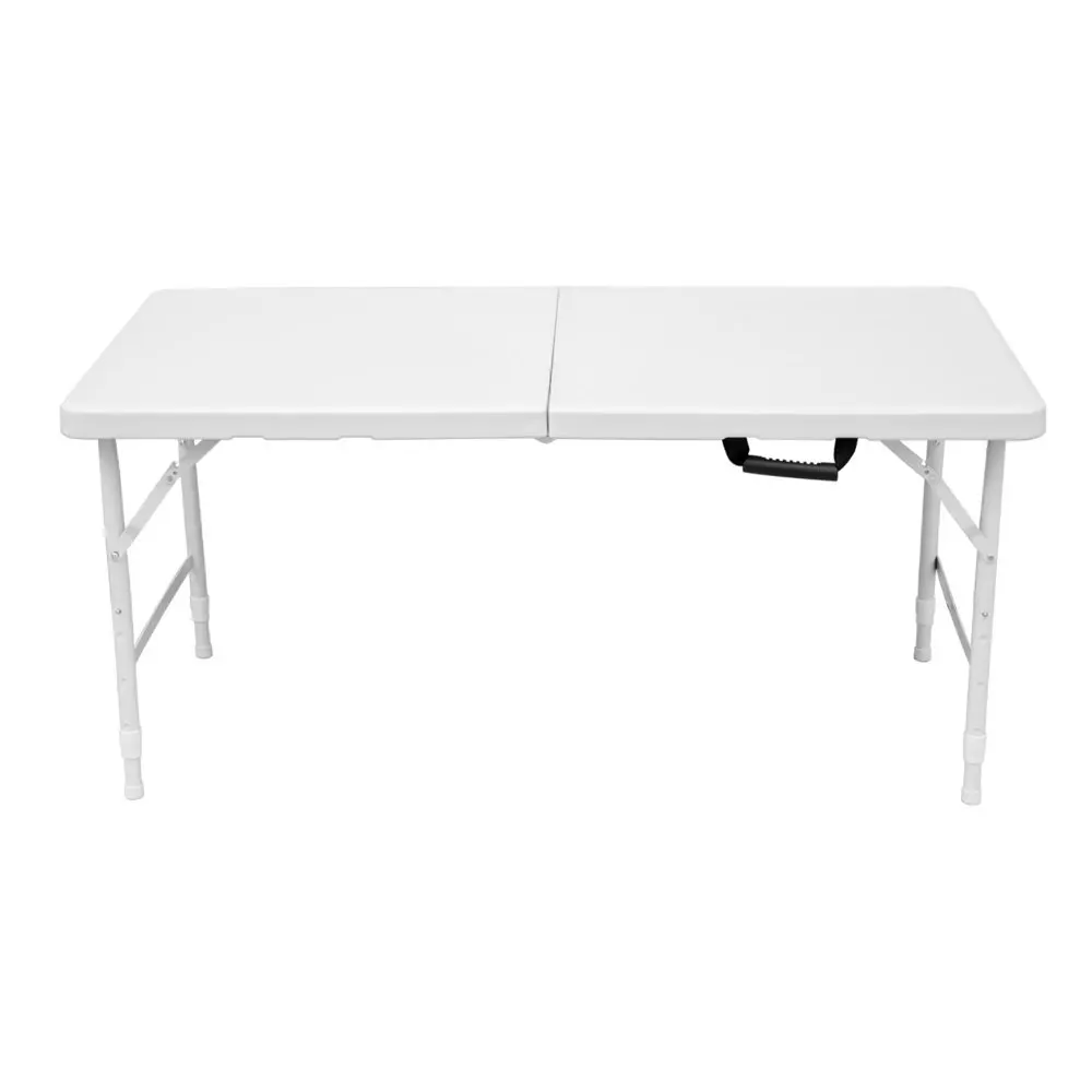 Folding Utility Table, 4ft Fold-in-Half Portable Plastic Indoor Outdoor Picnic Party Dining Camp Tables
Folding Utility Table, 4ft Fold-in-Half Portable Plastic Indoor Outdoor Picnic Party Dining Camp Tables