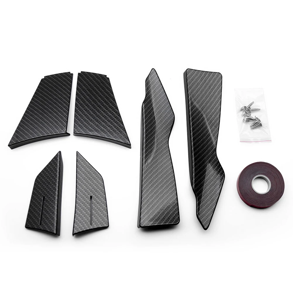 Car Front Bumper Lip Diffuser Side Fender Skirt Canard Fin Splitter Carbon Fiber Sticker for BMW F80 F82 F83 M3 M4 2015-2019
Car Front Bumper Lip Diffuser Side Fender Skirt Canard Fin Splitter Carbon Fiber Sticker for BMW F80 F82 F83 M3 M4 2015-2019