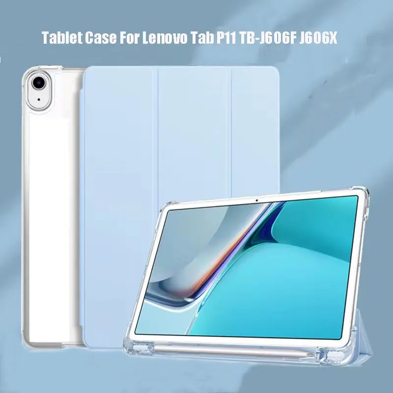 Silicone Case For Lenovo Xiaoxin Pad Pro 11.5 TB-J716 J706 Sleep Wake up Cover Tab P11 TB-J606 J607 J616 M10 Plus 3rd 10.6 Case
Silicone Case For Lenovo Xiaoxin Pad Pro 11.5 TB-J716 J706 Sleep Wake up Cover Tab P11 TB-J606 J607 J616 M10 Plus 3rd 10.6 Case