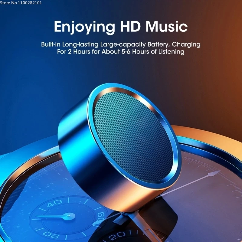 Protable Waterproof Bluetooth Speaker Bluetooth Stereo Outdoor Sports TF Subwoofer Mini Loud Sound Strong Bass Speakers Metal A
Protable Waterproof Bluetooth Speaker Bluetooth Stereo Outdoor Sports TF Subwoofer Mini Loud Sound Strong Bass Speakers Metal A