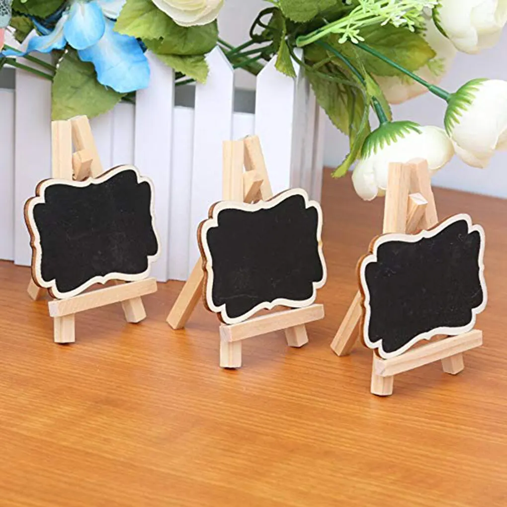 Wooden Blackboard Universal Message Board Mini Chalkboard Portable Wedding Party Decor Home Decoration
Wooden Blackboard Universal Message Board Mini Chalkboard Portable Wedding Party Decor Home Decoration
