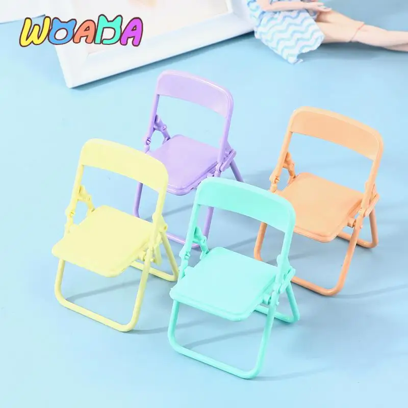1Pc 1:12 Dollhouse Mini Chair Miniature Chair Plastic Armchair Folding Chair Simulation Furniture Doll House Decor Accessories
1Pc 1:12 Dollhouse Mini Chair Miniature Chair Plastic Armchair Folding Chair Simulation Furniture Doll House Decor Accessories