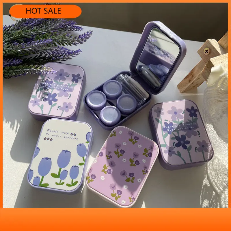 Ins Tulip Contact Lens Case Cute Cartoon Cosmetic Lens Container Portable Travel Set Spectacle Case Storage Lens Portable
Ins Tulip Contact Lens Case Cute Cartoon Cosmetic Lens Container Portable Travel Set Spectacle Case Storage Lens Portable