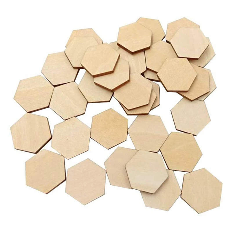 100 Wooden Pieces Hexagon Wood Shape Beech Wood For DIY Arts Craft Project Ready To Paint Or Decorate(25Mm)
100 Wooden Pieces Hexagon Wood Shape Beech Wood For DIY Arts Craft Project Ready To Paint Or Decorate(25Mm)