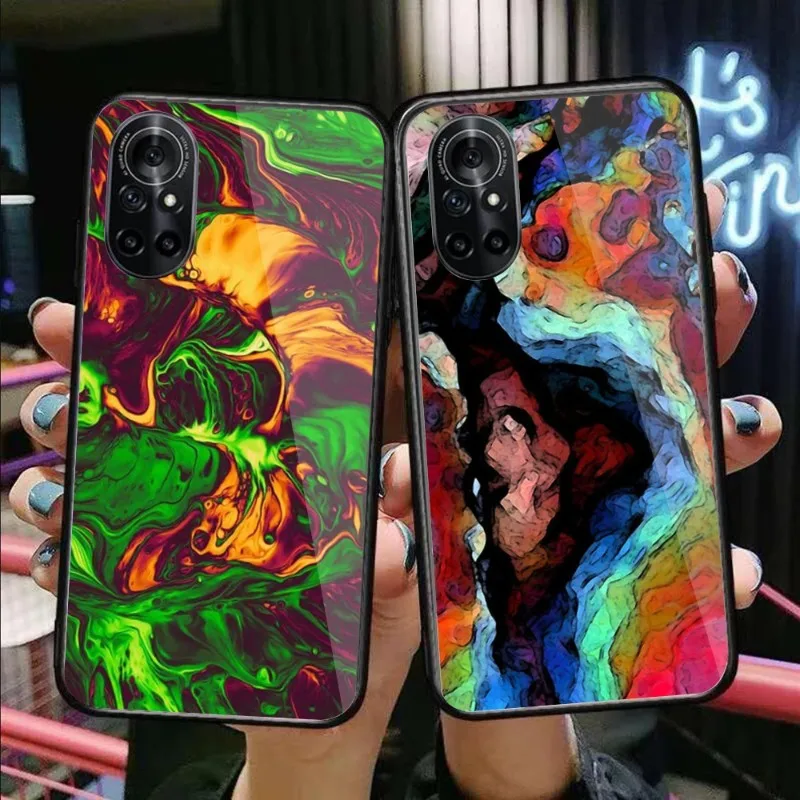 Чехол для телефона с абстрактным рисунком для Huawei P50 P40 P30 P20 Pro Mate 40 30 20 Pro Nova 9 8 7 PC, стеклянный чехол для телефона
Чехол для телефона с абстрактным рисунком для Huawei P50 P40 P30 P20 Pro Mate 40 30 20 Pro Nova 9 8 7 PC, стеклянный чехол для телефона