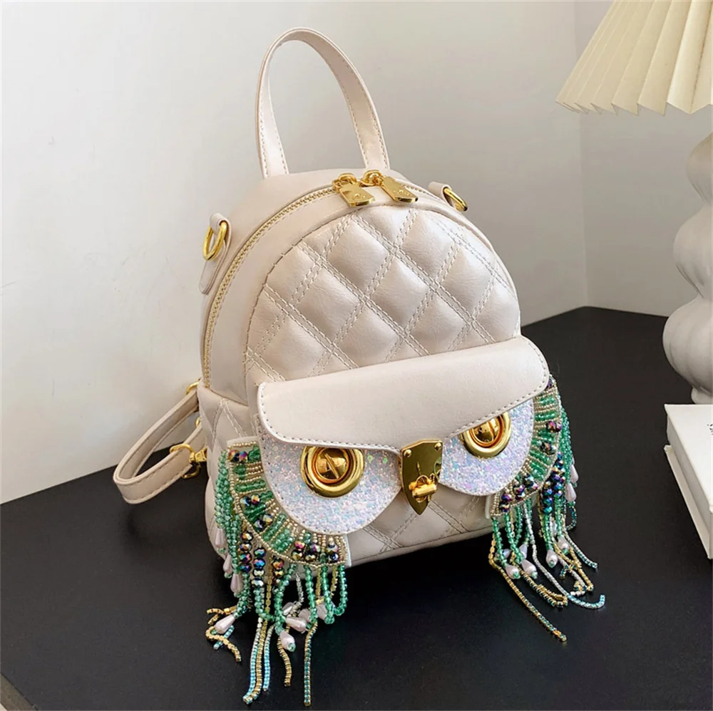 Owl women's Backpack New Fashion versatile backpack popular niche design leisure travel bag
Owl women's Backpack New Fashion versatile backpack popular niche design leisure travel bag