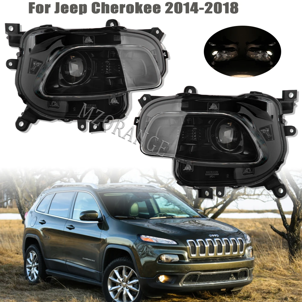 Headlights Fog Lamp for Jeep Cherokee 2014 2015 2016 2017 2018 Front Signal Warning Lights Headlamp Car Accessories Halogen
Headlights Fog Lamp for Jeep Cherokee 2014 2015 2016 2017 2018 Front Signal Warning Lights Headlamp Car Accessories Halogen