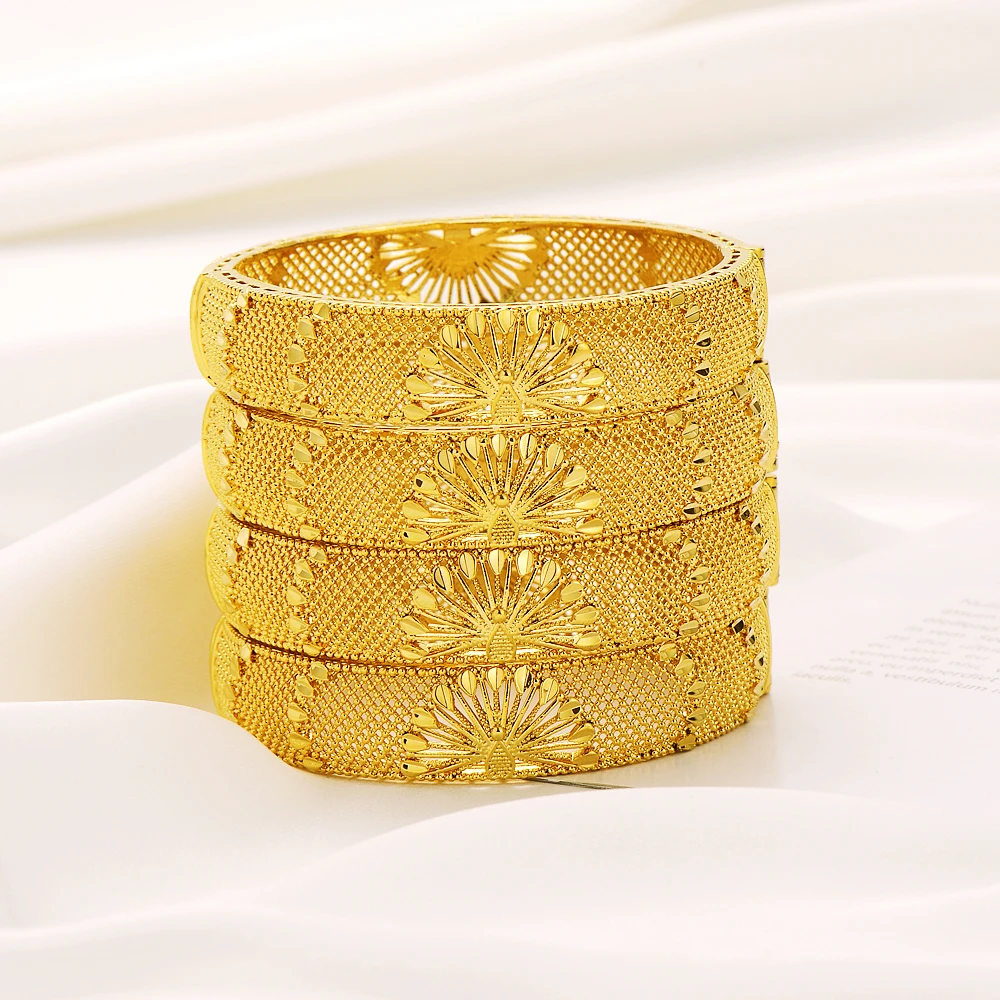 65MM New Fashion Gold Color Wedding Bangle For Women Bride CanOpen Bracelets Indian/Ethiopian/france/African/Dubai Jewelry gifts
65MM New Fashion Gold Color Wedding Bangle For Women Bride CanOpen Bracelets Indian/Ethiopian/france/African/Dubai Jewelry gifts