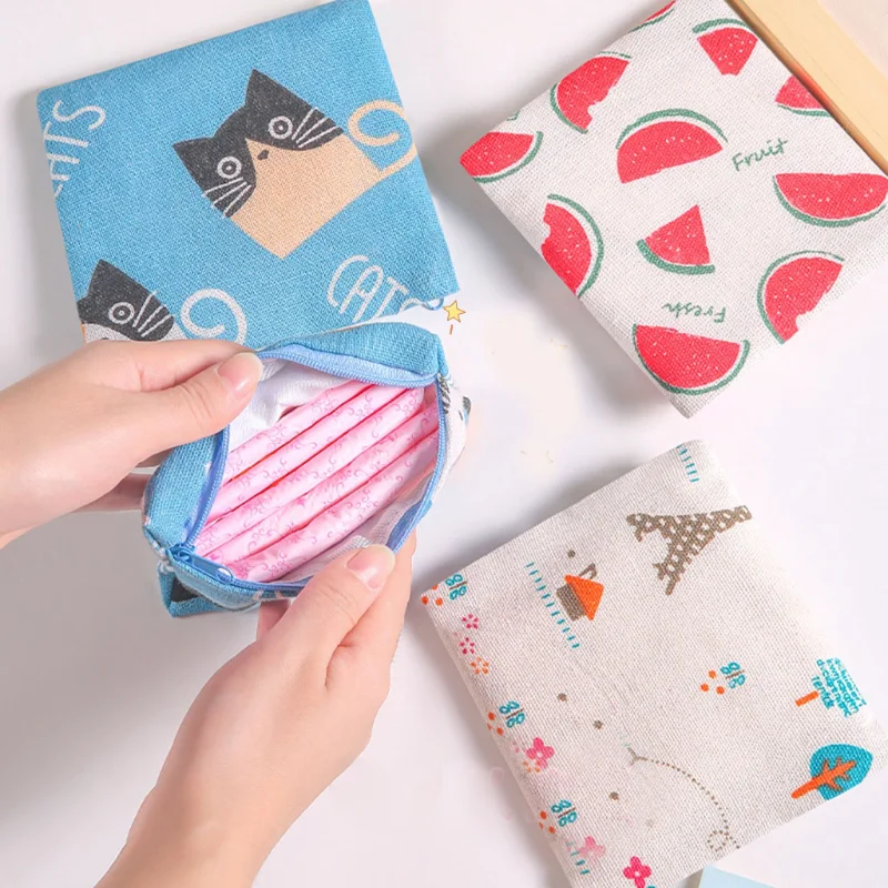 Sanitary Napkin Towel Storage Bag Girl Fruit Style Zipper Cute Cotton Napkin Cosmetic Bags Organizer Bag Tampon Holder Organizer
Sanitary Napkin Towel Storage Bag Girl Fruit Style Zipper Cute Cotton Napkin Cosmetic Bags Organizer Bag Tampon Holder Organizer