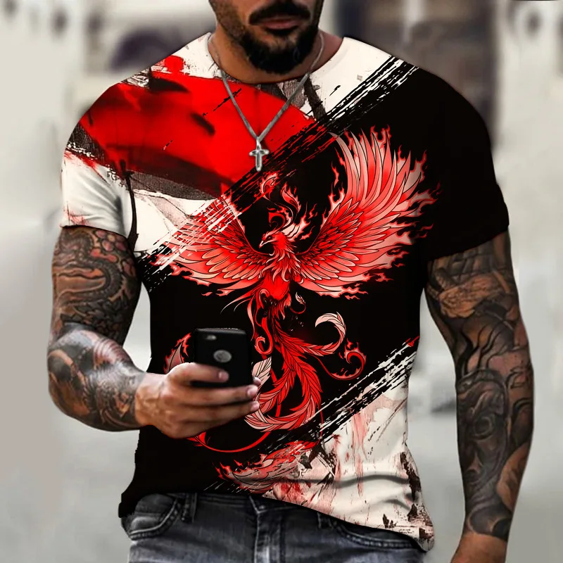 New Men's Summer Vintage Fashion Harajuku Street 3D Printing Casual Loose Sports Large Size Clothing Top Short Sleeve T-shirt。
New Men's Summer Vintage Fashion Harajuku Street 3D Printing Casual Loose Sports Large Size Clothing Top Short Sleeve T-shirt。