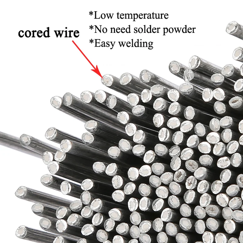 Low Temperature 50cm 1.6mm Easy Melt Aluminum Welding Rods Weld Bars No Need Solder Powder
Low Temperature 50cm 1.6mm Easy Melt Aluminum Welding Rods Weld Bars No Need Solder Powder