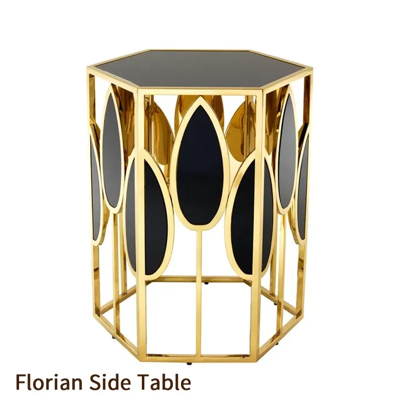 Customized Furniture Florian Table Edge Several Light Luxury Stainless Steel Tempered Glass Side Table Corner Table
Customized Furniture Florian Table Edge Several Light Luxury Stainless Steel Tempered Glass Side Table Corner Table