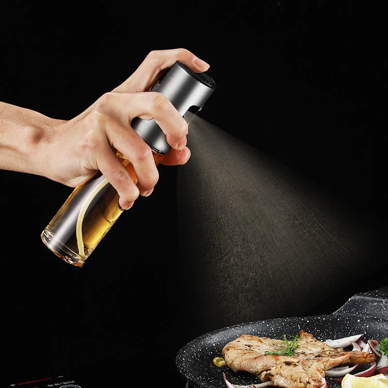 Kitchen Baking Oil Cook Oil Spray Empty Bottle Vinegar Bottle Oil Dispenser Cooking Tool Salad BBQ Cooking Glass Oil sprayer
Kitchen Baking Oil Cook Oil Spray Empty Bottle Vinegar Bottle Oil Dispenser Cooking Tool Salad BBQ Cooking Glass Oil sprayer