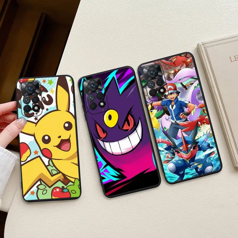Toys Cartoon Pet Baby Pokemon Pikachu Gengar Phone Case For Redmi Note 11E 11S 11 10 9 Pro 9A K20 K30 K40 Soft Silicone Cover
Toys Cartoon Pet Baby Pokemon Pikachu Gengar Phone Case For Redmi Note 11E 11S 11 10 9 Pro 9A K20 K30 K40 Soft Silicone Cover