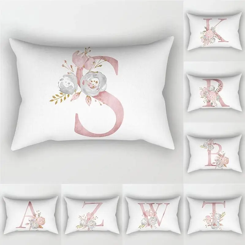 Pillow Cover Pink Letter Cushion Cover Polyester Pillowcase Sofa Cushion Decoration Home Decor Pillowcase 40cmx60cm DIY
Pillow Cover Pink Letter Cushion Cover Polyester Pillowcase Sofa Cushion Decoration Home Decor Pillowcase 40cmx60cm DIY
