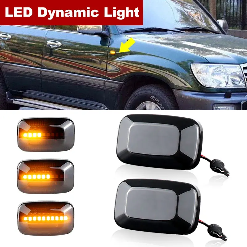 Для Toyota Landcruiser Land cruiser 70 80 100 Series 1998-2007 светодиодные, боковые, габаритные фонари, Динамический указатель поворота
Для Toyota Landcruiser Land cruiser 70 80 100 Series 1998-2007 светодиодные, боковые, габаритные фонари, Динамический указатель поворота