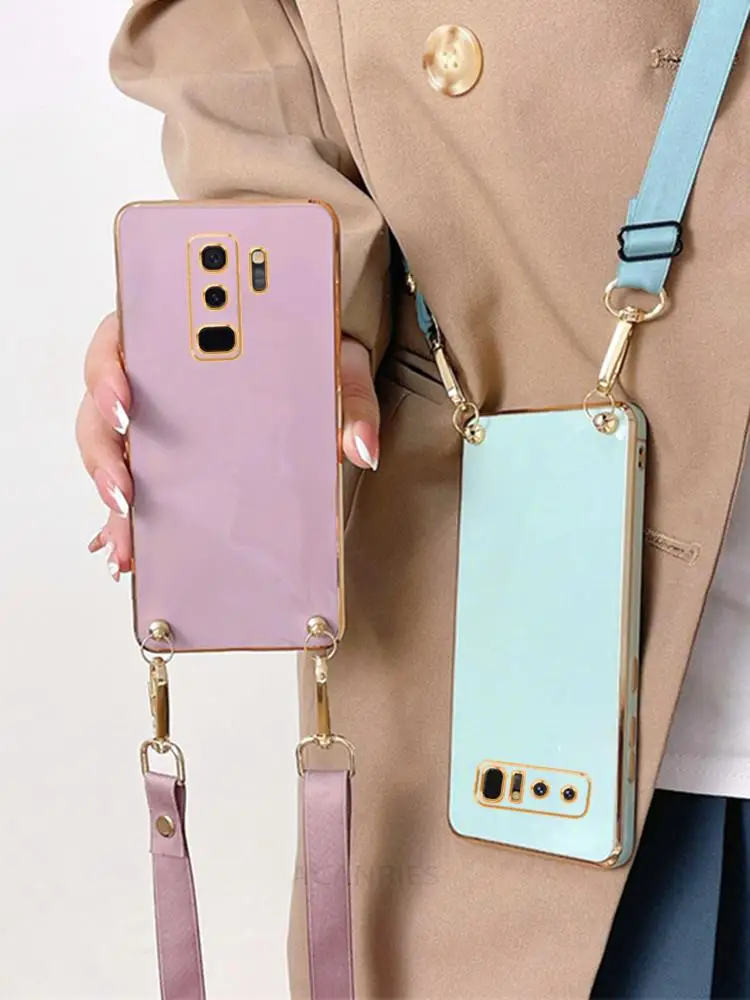 Note8 Note9 Crossbody Lanyard Plating Case For Samsung Galaxy S8 S9 Plus S Note 9 8 Girl Cord Silicone Back Cover S9plus S8plus
Note8 Note9 Crossbody Lanyard Plating Case For Samsung Galaxy S8 S9 Plus S Note 9 8 Girl Cord Silicone Back Cover S9plus S8plus