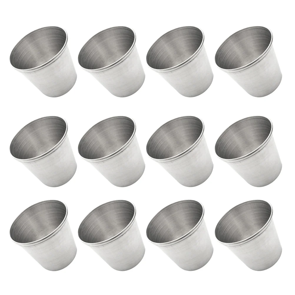 12pcs Metal Cups Camping Glasses Shatter Proof Cups Metal Cup Barware Drinking Glasses
12pcs Metal Cups Camping Glasses Shatter Proof Cups Metal Cup Barware Drinking Glasses