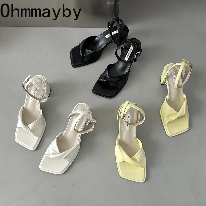 2022 New Arrival Summer Shoes Square Toe Women Sandal Fashion High Heel Ladies Elgant Outdoor Dress Ankle Strap Pumps
2022 New Arrival Summer Shoes Square Toe Women Sandal Fashion High Heel Ladies Elgant Outdoor Dress Ankle Strap Pumps