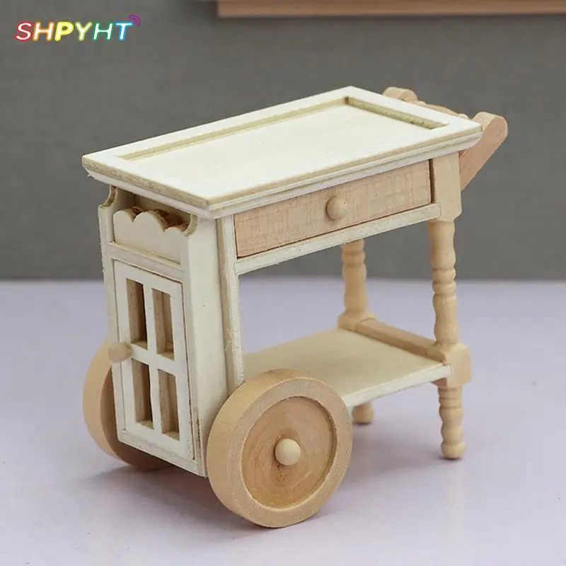 1:12 Dollhouse Miniature Two Layers Serving Cart Mini Wooden Restaurant Trolley Mini Dining Cart Kitchen Dinner Tray Trolley Toy
1:12 Dollhouse Miniature Two Layers Serving Cart Mini Wooden Restaurant Trolley Mini Dining Cart Kitchen Dinner Tray Trolley Toy