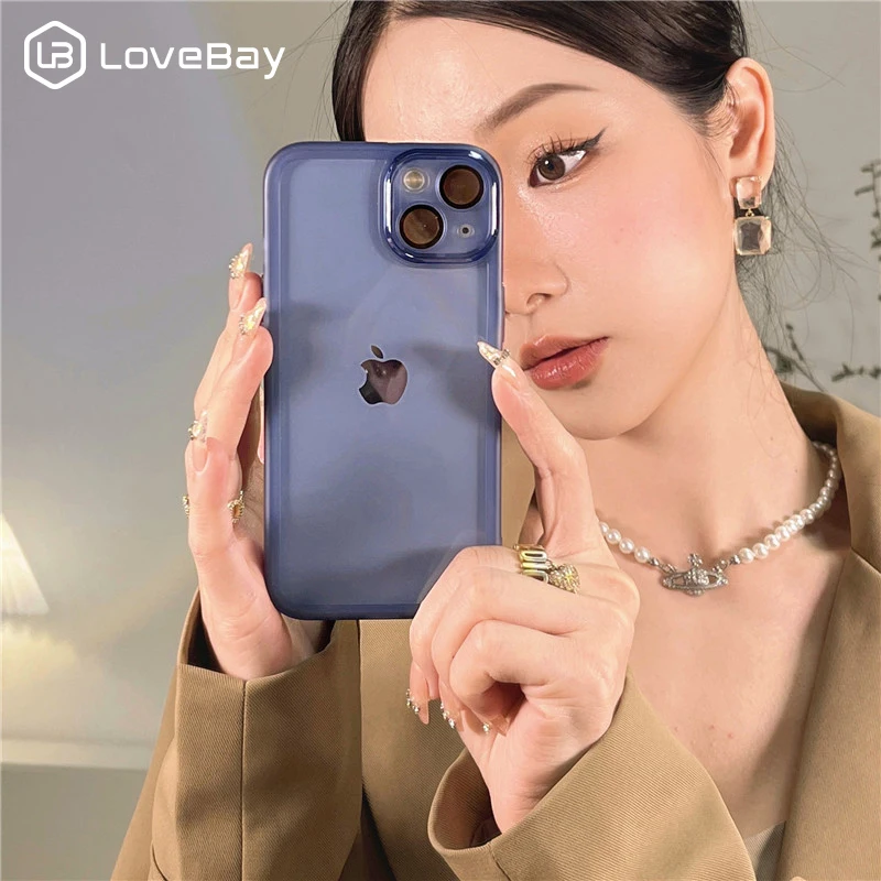 Transparent Soild Color Metal Lens Frame Full Protective Cases for iPhone 14 Pro Max 14 Plus Fashion Mobile Phone Back Covers
Transparent Soild Color Metal Lens Frame Full Protective Cases for iPhone 14 Pro Max 14 Plus Fashion Mobile Phone Back Covers