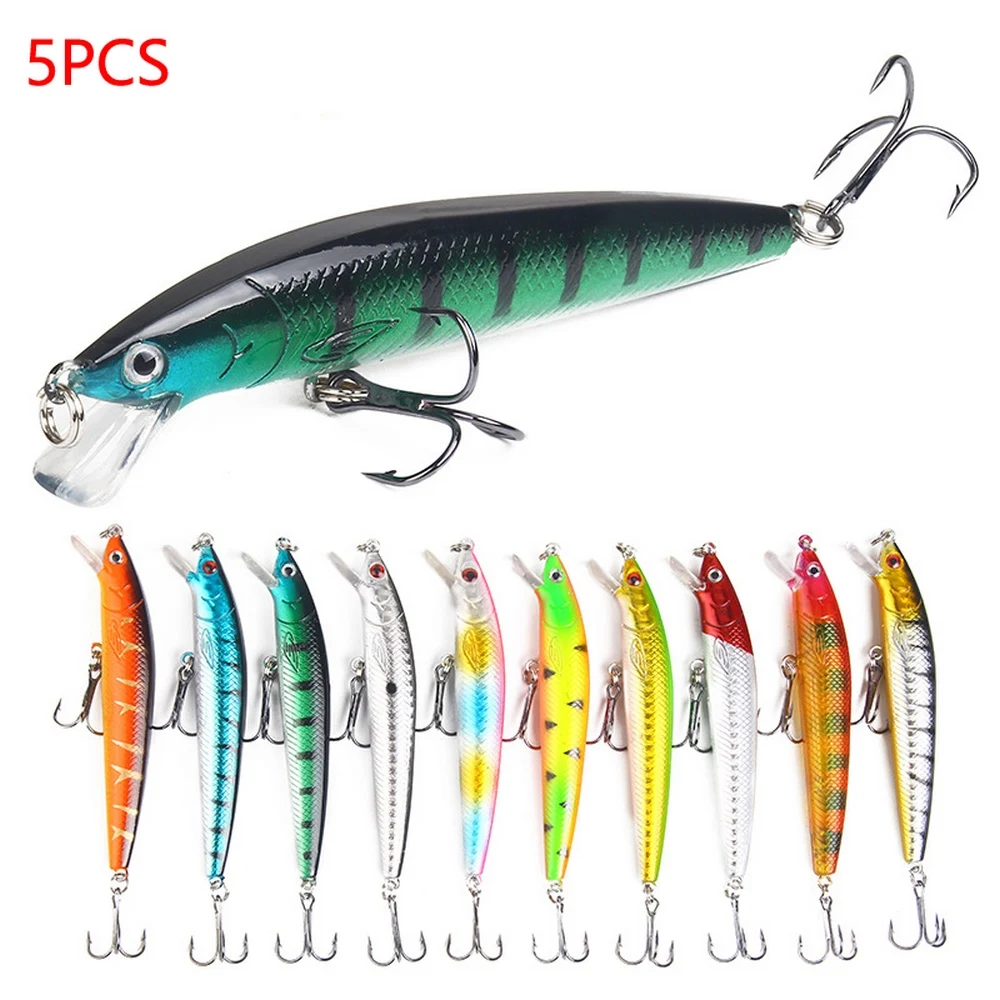 5pcs/Lot Lure Floating Minnow 9g/100mm Fishing Accessories Artificial Baits 10 Colors Hardbaits Depth 0.5-1.5m Shiny Scales
5pcs/Lot Lure Floating Minnow 9g/100mm Fishing Accessories Artificial Baits 10 Colors Hardbaits Depth 0.5-1.5m Shiny Scales