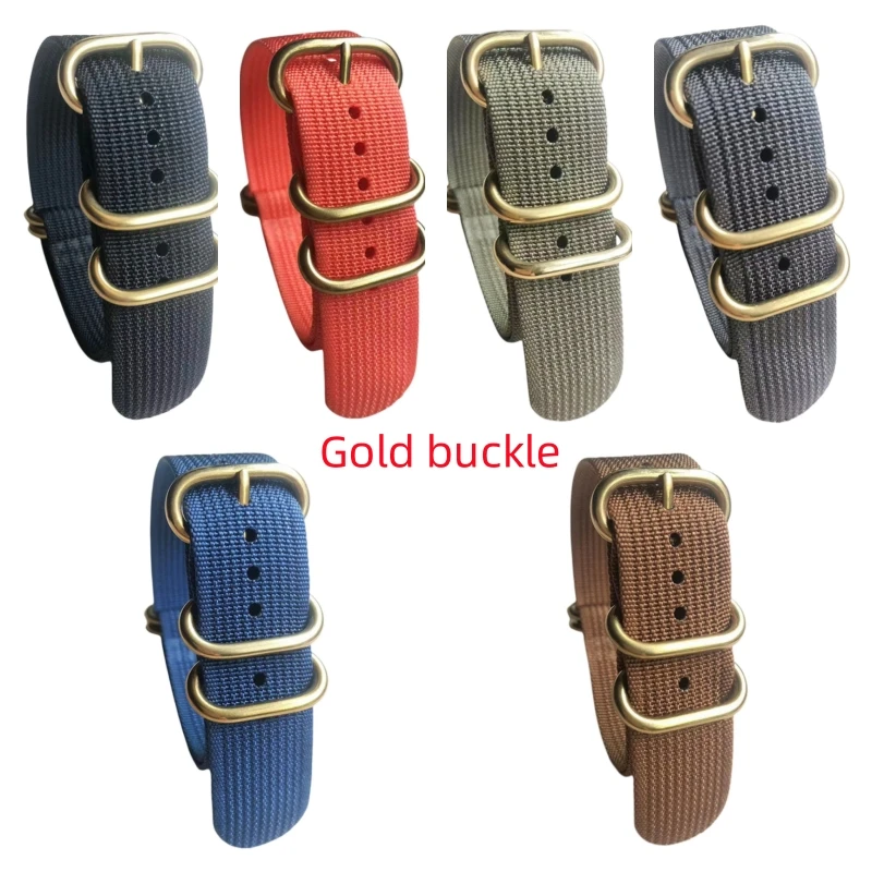 Gold Buckle 30PCS/Lot 18MM 20MM 22MM 24MM Nylon Watch Band ZULU Nato Waterproof Watch Strap Black Grey Blue Green Brown Orange
Gold Buckle 30PCS/Lot 18MM 20MM 22MM 24MM Nylon Watch Band ZULU Nato Waterproof Watch Strap Black Grey Blue Green Brown Orange