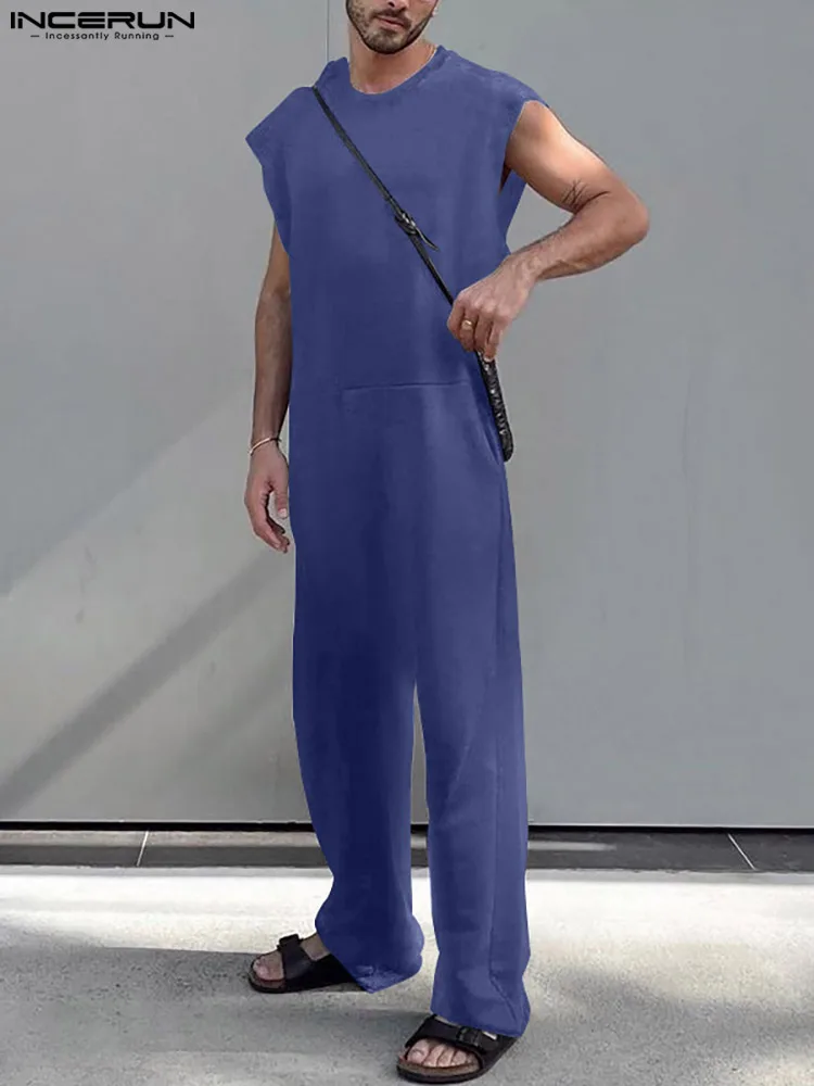 INCERUN Men Jumpsuits Solid Color O-neck Sleeveless Loose Casual Romper Summer 2022 Breathable Stylish Men Casual Overalls S-5XL
INCERUN Men Jumpsuits Solid Color O-neck Sleeveless Loose Casual Romper Summer 2022 Breathable Stylish Men Casual Overalls S-5XL