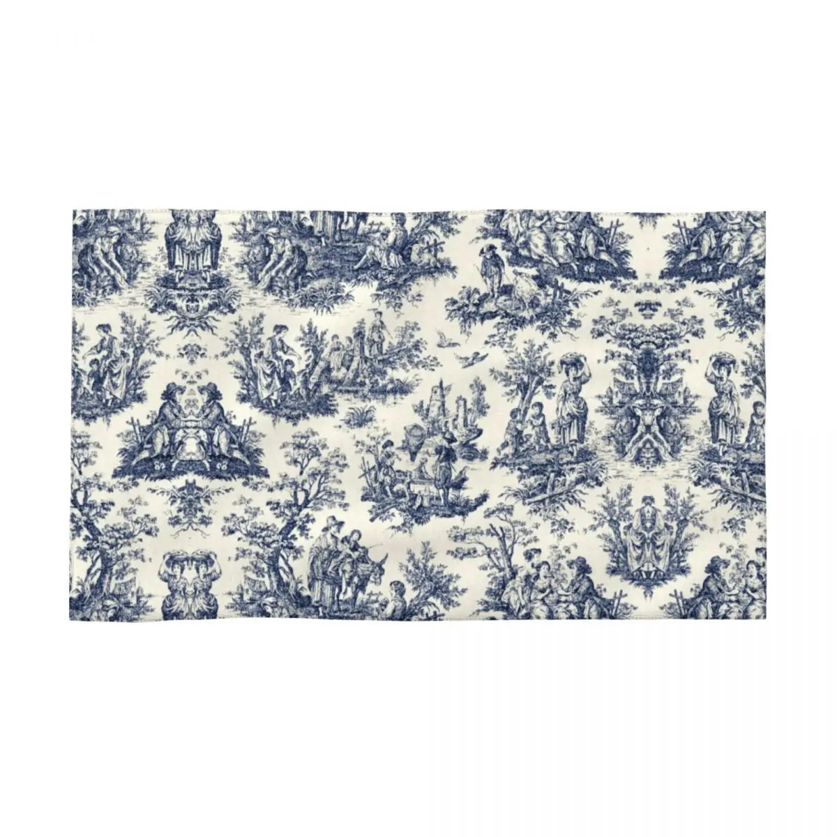 Vintage Toile De Jouy Face Towel Personalized Navy Blue And White Breathable Cotton Pool Towels
Vintage Toile De Jouy Face Towel Personalized Navy Blue And White Breathable Cotton Pool Towels
