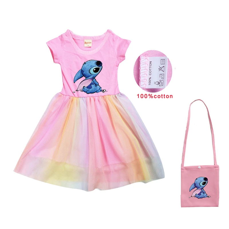 Girls Cartoon Anime Princess Skirt Children's Dress Cute Bag summer Mesh Stitching Skirt 
Girls Cartoon Anime Princess Skirt Children's Dress Cute Bag summer Mesh Stitching Skirt