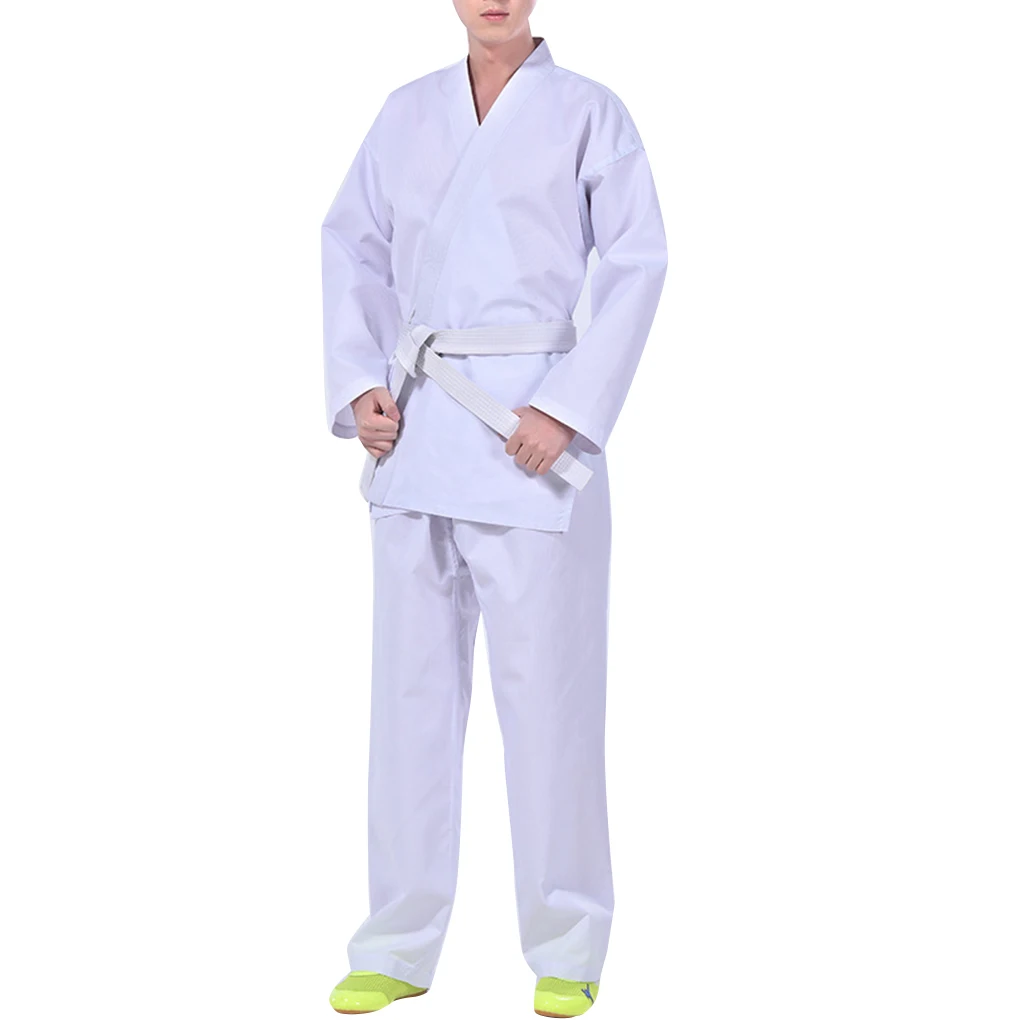 Women Karate Uniform Set Children Sports Training Clothes Teaching Sportswear Polyester Clothing Competition Gym XL
Women Karate Uniform Set Children Sports Training Clothes Teaching Sportswear Polyester Clothing Competition Gym XL