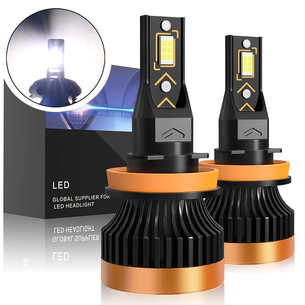 60W 10000LM Car LED Headlight Bulbs H4 H7 H11 9005 Canbus 3570SMD 6500K Motorcycle Auto Accessories Replace Parts 12V Fog Light
60W 10000LM Car LED Headlight Bulbs H4 H7 H11 9005 Canbus 3570SMD 6500K Motorcycle Auto Accessories Replace Parts 12V Fog Light