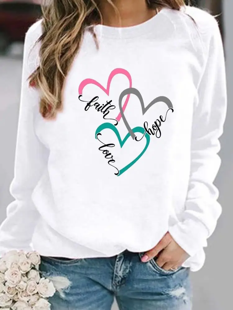 Women Pullovers Clothing Ladies Fall Autumn Spring Faith 90s Trend Cute Print Female Hoodies Casual Woman Graphic Sweatshirts 
Women Pullovers Clothing Ladies Fall Autumn Spring Faith 90s Trend Cute Print Female Hoodies Casual Woman Graphic Sweatshirts