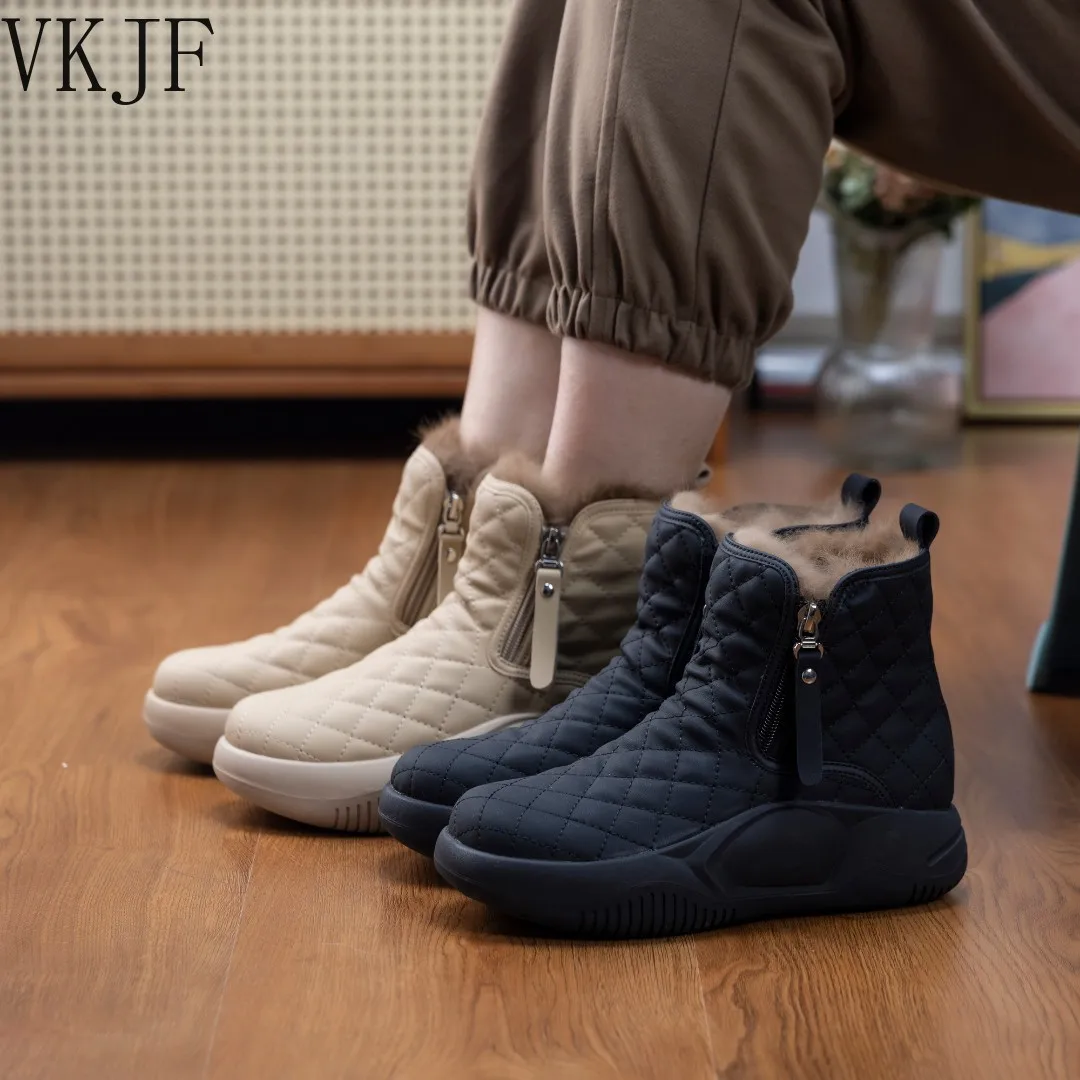 Thick Bottom Side Chain Warm Comfortable Snow Boots for Women In 2023 Winter New Fashion Casual Casual Short Boots for Women’s
Thick Bottom Side Chain Warm Comfortable Snow Boots for Women In 2023 Winter New Fashion Casual Casual Short Boots for Women’s